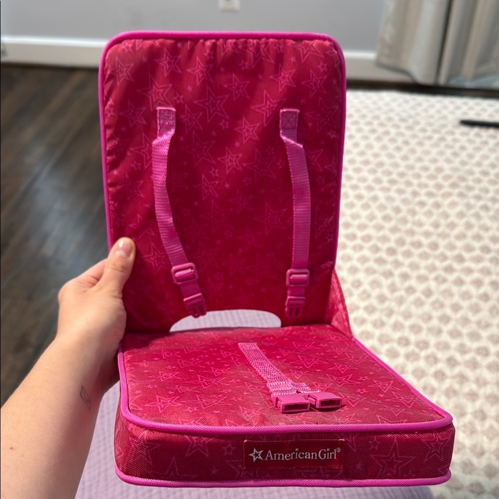 American Girl Pink Star Seat for Kids